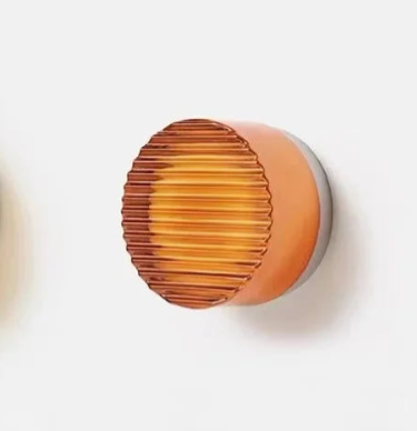 Moderne Runde LED-Wandleuchte