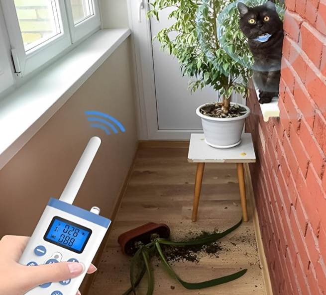 Katze Trainingshalsband mit Fernbedienung und Vibrationsmodi