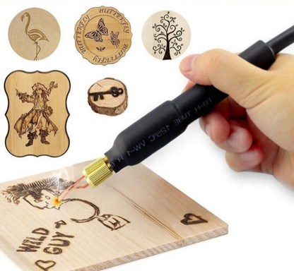 Holzbrenner-Set mit Digitaler Temperaturregelung