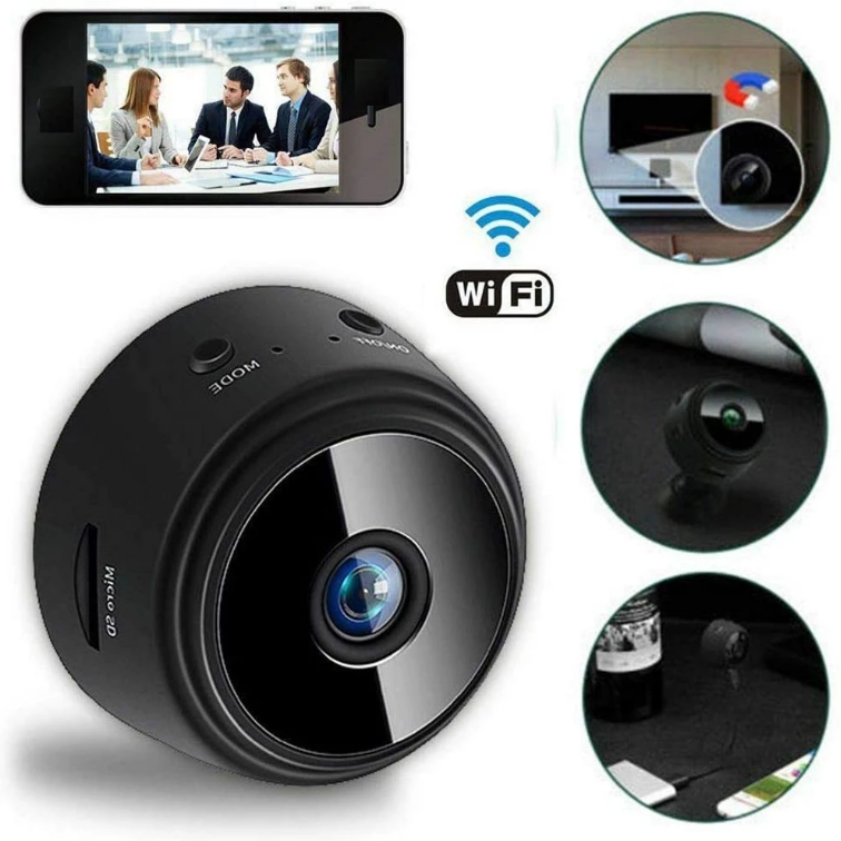 Mini Spy Cam 1080p HD Nachtsicht Sprach Video Rekorder Spionkamera Für Zuhause Drahtlos WiFi