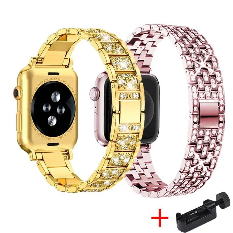 Diva Collection - Paar Armbänder für die Apple Watch Series 7