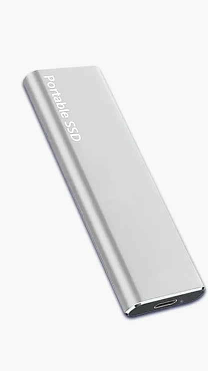 Externes Festplattenlaufwerk 4 To | Ultradünner tragbarer USB-C-Speicher