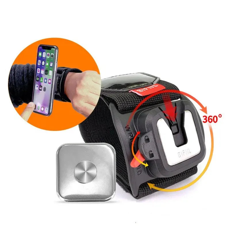 Handy Halter Schnellverschluss Rotierendes Mobiltelefon Armband Fahrrad Halter