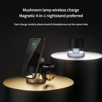 Magnetisches 4-in-1 Wireless Ladegerät Ständer