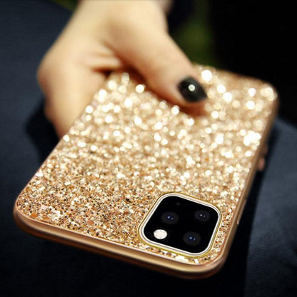Luxuriöse Strass-Glitzer-Hülle für iPhone