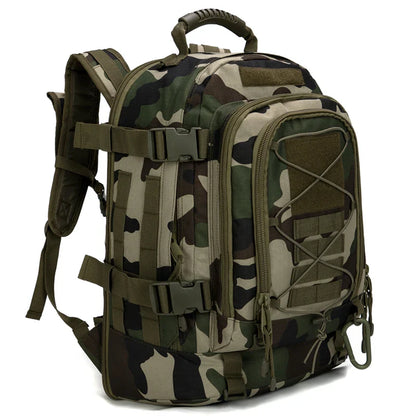 65L Taktischer Rucksack - Erweiterbarer Militär-Wander-Einsatzrucksack