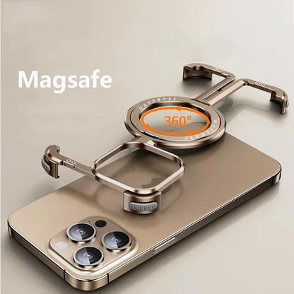 Schockfeste Aluminium MagSafe Haltehülle für iPhone