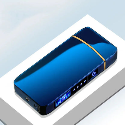 Wiederaufladbares USB-Plasma-Feuerzeug | Doppelte Bogenflamme windresistent
