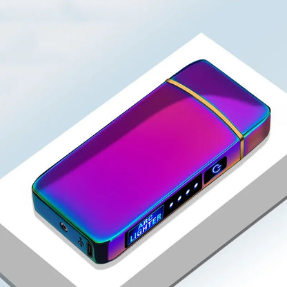 Wiederaufladbares USB-Plasma-Feuerzeug | Doppelte Bogenflamme windresistent