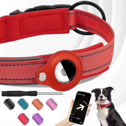 SafePaw – Das stilvolle AirTag Hundehalsband für maximale Sicherheit unterwegs