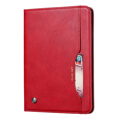 Leder Flip Case für iPad 9,7 (2017-2018), 10,2 (7. / 8. Gen), Air 2/3/4, Pro 9,7/10,5/11 - Wasserdicht, Stoßfest, Business Tablet Hülle