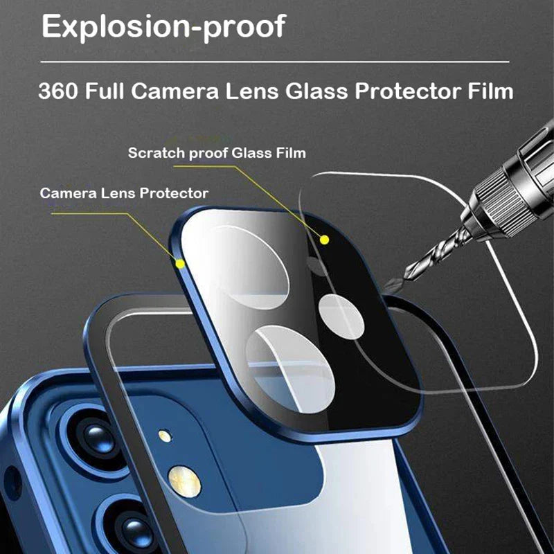 MagSnap 360° Shield – Magnetische Full-Body iPhone Hülle