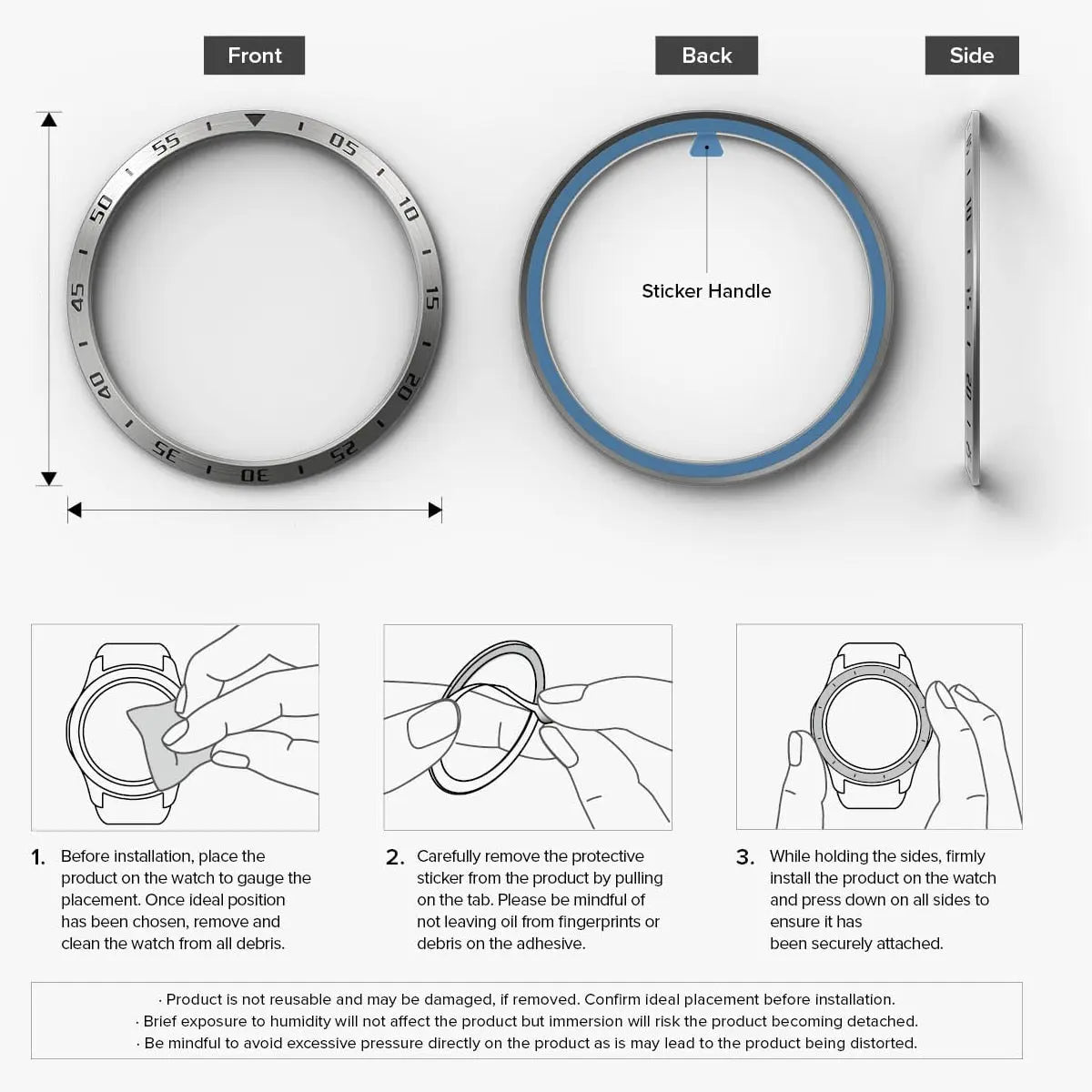 ArmorGuard Pro Kit für Samsung Galaxy Watch 5 Pro und Galaxy Watch 6 Classic