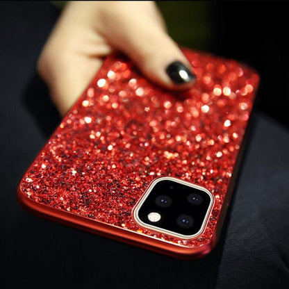 Luxuriöse Strass-Glitzer-Hülle für iPhone