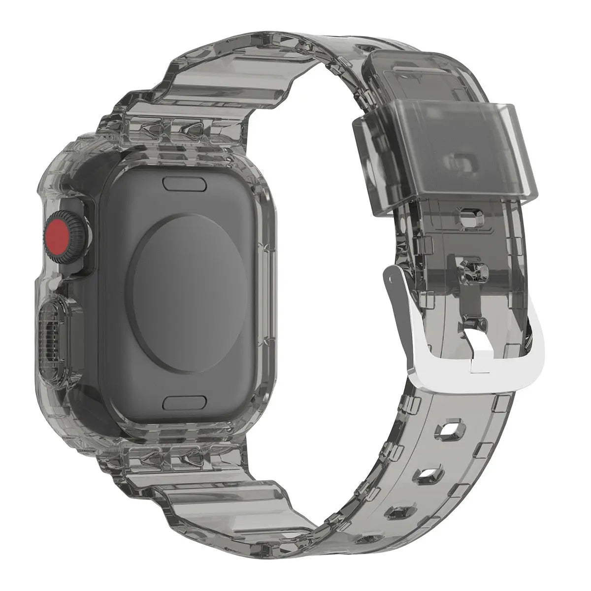 Pinnacle – Transparentes Armband und Gehäuse-Kombination für die Apple Watch Ultra 49 mm