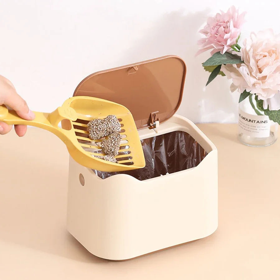 KittyCabin – Tragbare Katzentoilette mit Sichtschutz &amp; Filter