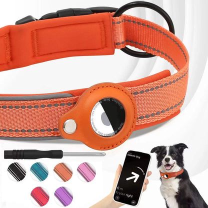 SafePaw – Das stilvolle AirTag Hundehalsband für maximale Sicherheit unterwegs