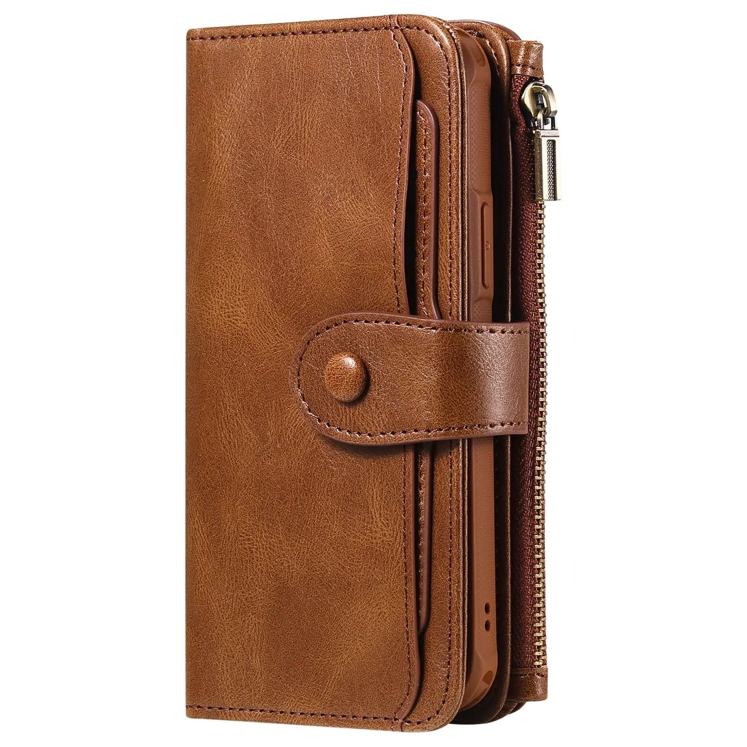 PrestigeLeather Card Wallet Case für die iPhone 15-Serie