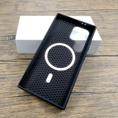 Magnetische stoßfeste Samsung Galaxy Wireless Charging Wärmeableitende Hülle
