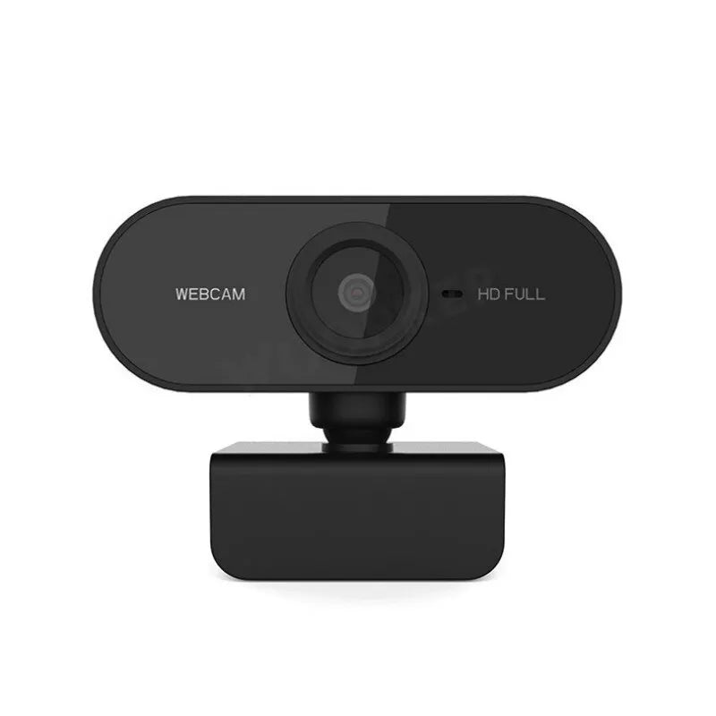 Full HD 1080P Webcam | Flexibel Drehbar | Eingebautes Mikrofon | USB Plug &amp; Play