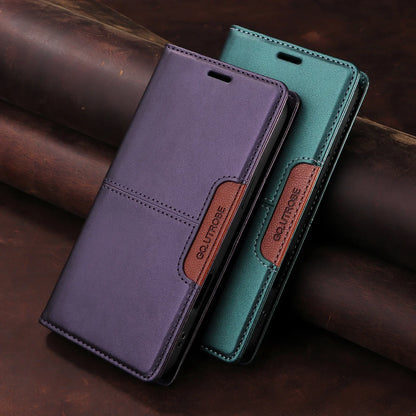 RFID Flip Leder Samsung S22/S21/S20/Note20 Magnetische Wallet Hülle