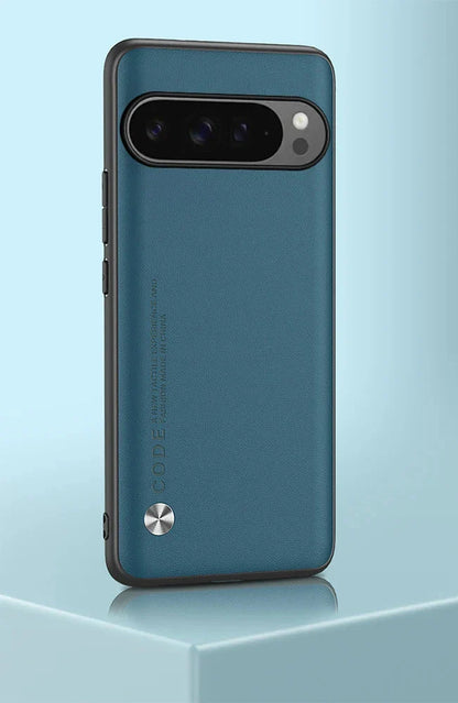 UltraShield Lederhülle für Google Pixel 9 Pro - Sleek, stoßfest und stilvoller Schutz