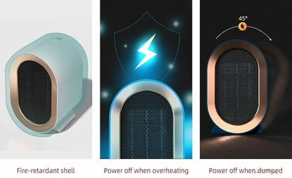 Kleiner Energiesparender Elektrischer Heizlüfter - Tragbar und Niedriger Verbrauch