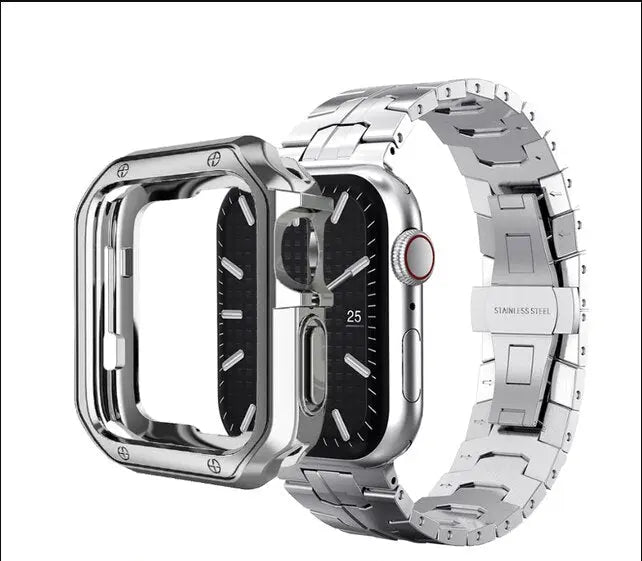 Pinnacle Premium Edition Edelstahlarmbandgehäuse für Apple Watch