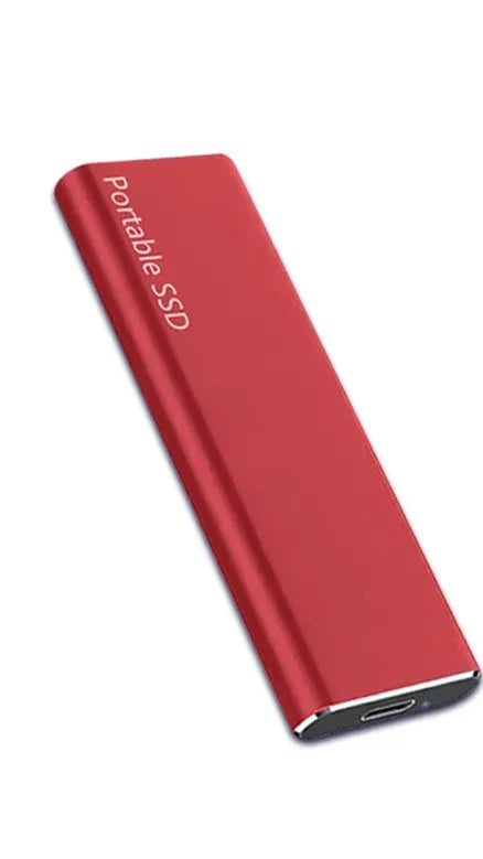 Externes Festplattenlaufwerk 4 To | Ultradünner tragbarer USB-C-Speicher