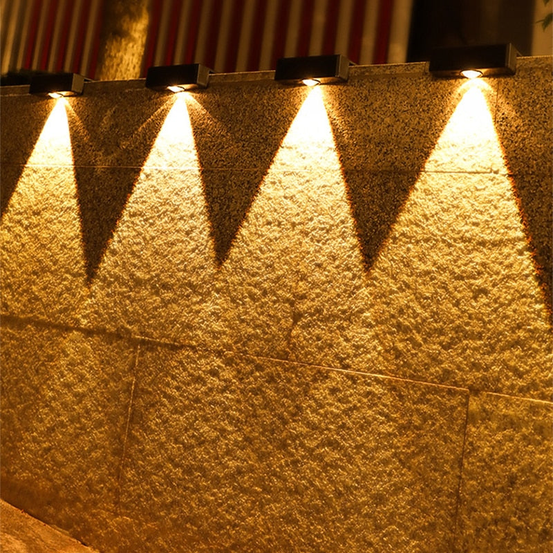 Wasserdichte Solar-Terrassenleuchten für den Außenbereich