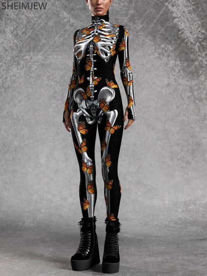 Skelettkostüm | Halloween Kostüm für Kinder und Erwachsene