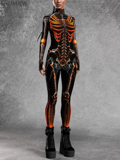 Skelettkostüm | Halloween Kostüm für Kinder und Erwachsene