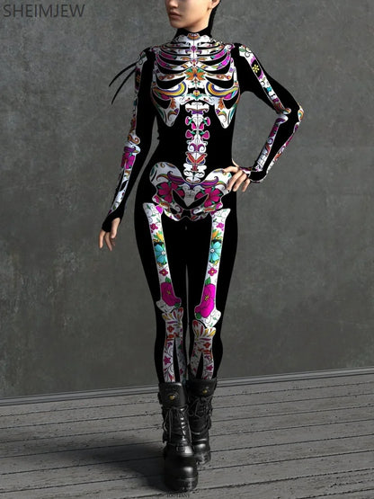 Skelettkostüm | Halloween Kostüm für Kinder und Erwachsene