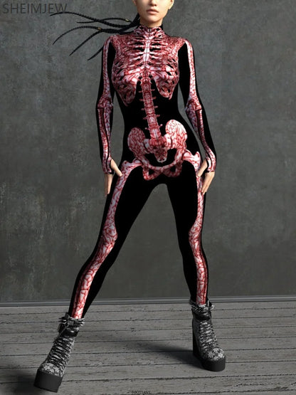 Skelettkostüm | Halloween Kostüm für Kinder und Erwachsene