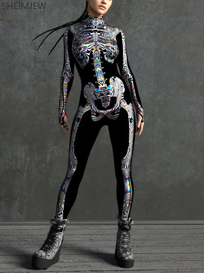 Skelettkostüm | Halloween Kostüm für Kinder und Erwachsene