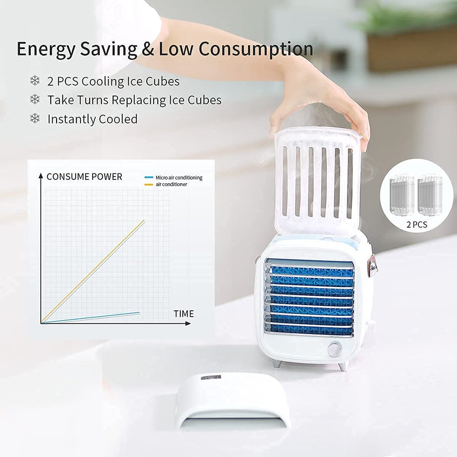 Leise Portable Klimaanlage | Schnelle und Energieeffiziente Kühlung