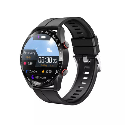 1,28-Zoll Smartwatch mit fortschrittlicher Gesundheitsüberwachung, NFC-Zahlungen und Bluetooth-Anrufen