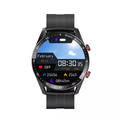 1,28-Zoll Smartwatch mit fortschrittlicher Gesundheitsüberwachung, NFC-Zahlungen und Bluetooth-Anrufen