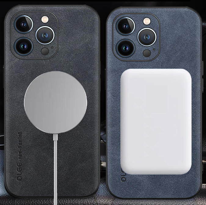 Echtes Lederetui – Schlankes Design &amp; MagSafe-kompatibel