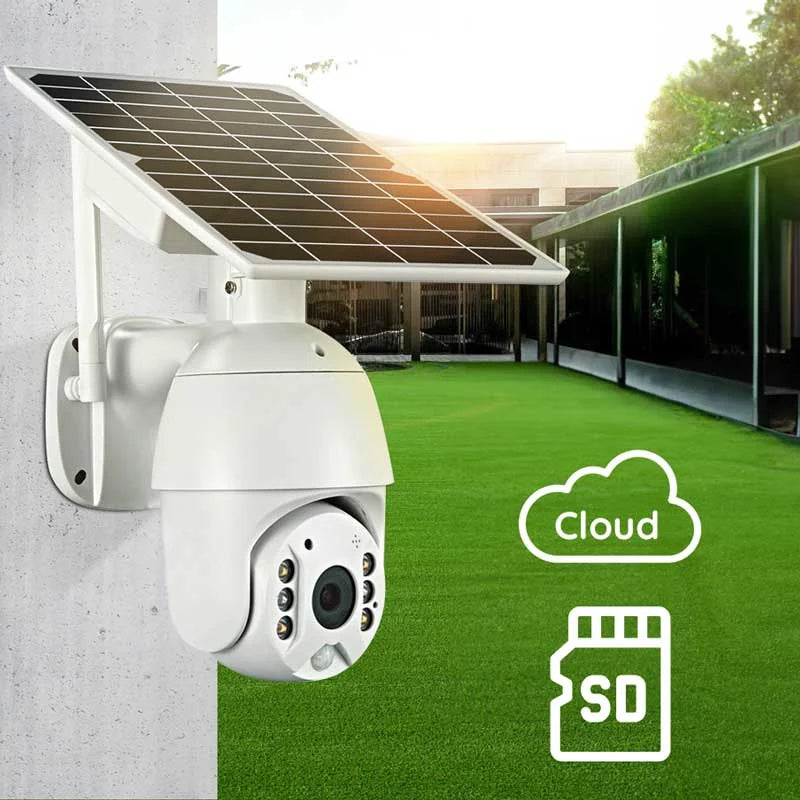 Solarbetriebene WiFi-Sicherheitskamera