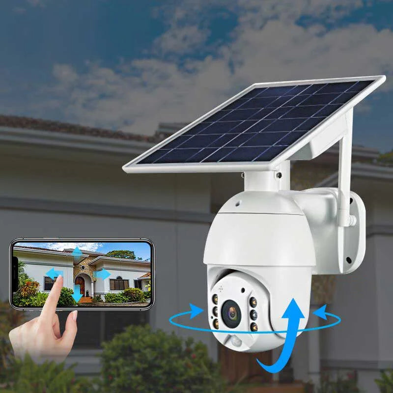 Solarbetriebene WiFi-Sicherheitskamera