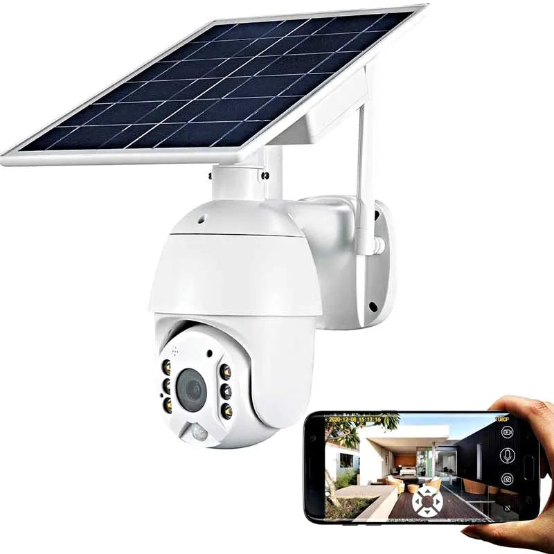 Solarbetriebene WiFi-Sicherheitskamera