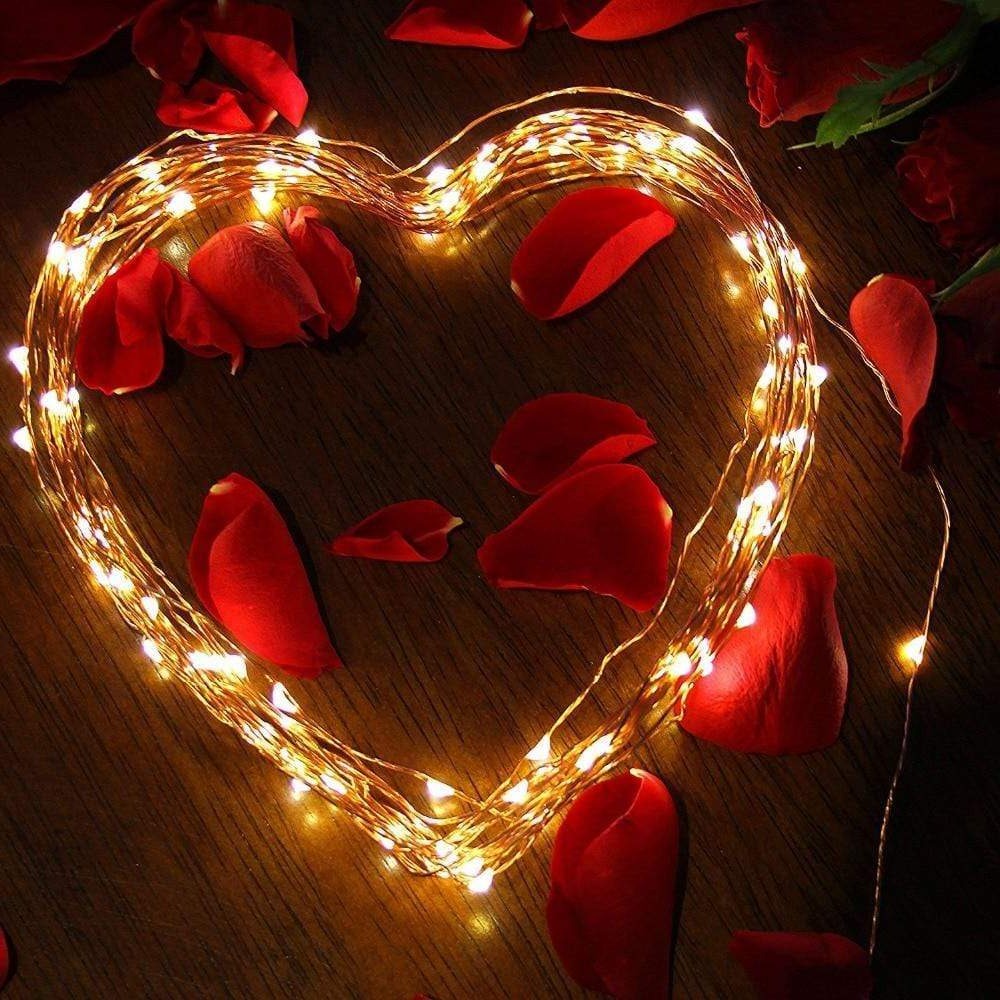 Solar Lichterkette Außenbereich 50m/100m Wasserdicht Kupferdraht mit Fernbedienung 8 Modi LED