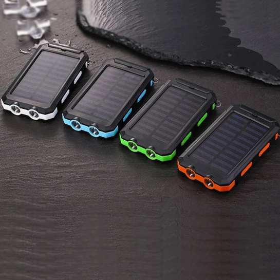 Wasserdichte Solarbetriebene Powerbank