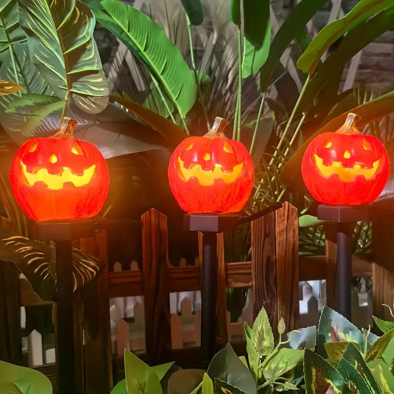Solar Kürbislichter | Halloween Gartenbeleuchtung