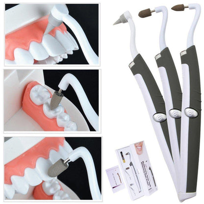 Sonic Zahnfleckenentferner mit Plaqueentfernung – 30.000 Vibrationen, LED Licht, 3 Aufsätze