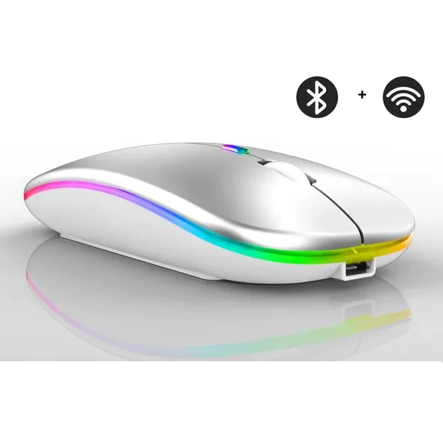 Zelara™ Kabellose LED-Maus | Wiederaufladbare Bluetooth-Maus