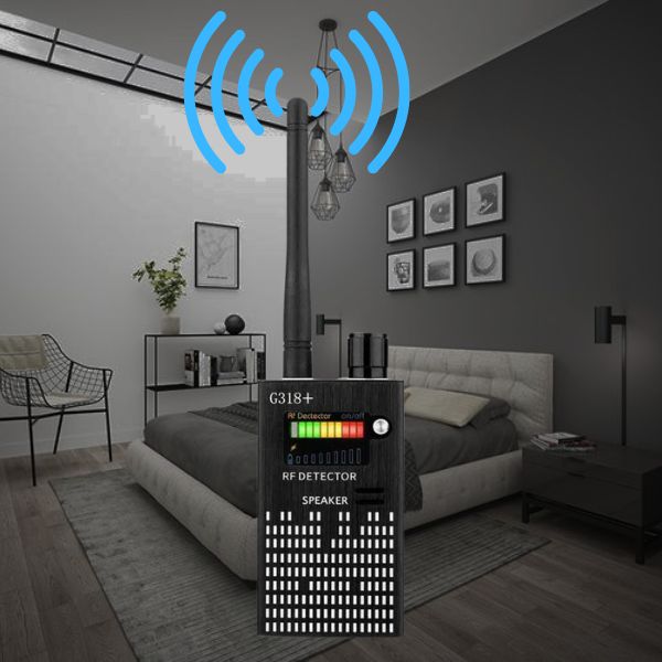 Spionage-Detektor PRO19/PRO16 – RF-, GPS-Tracker- &amp; versteckte Kamera-Finder mit LED-Anzeige