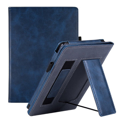 PU-Leder-Folio-Hülle mit Standfunktion und Handschlaufe für 6,8&quot; Kindle Paperwhite