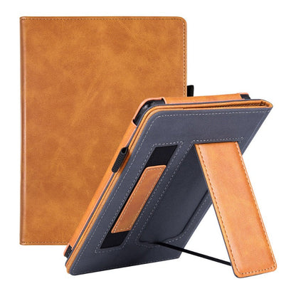 PU-Leder-Folio-Hülle mit Standfunktion und Handschlaufe für 6,8&quot; Kindle Paperwhite